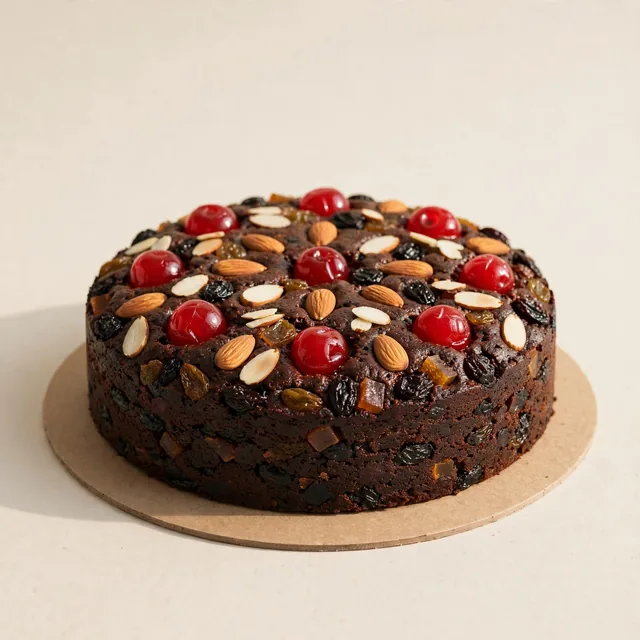 A large fruit cake