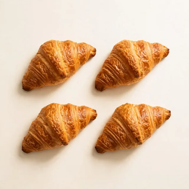 Four croissants
